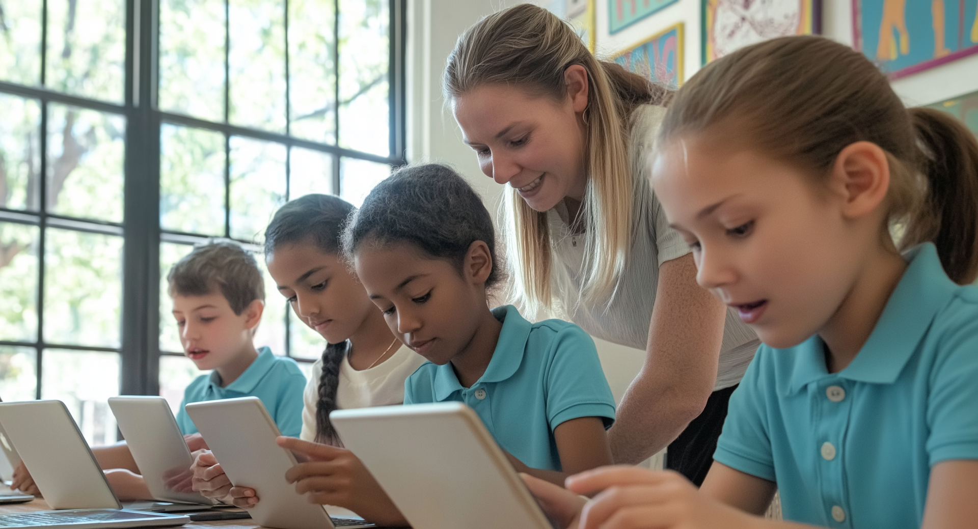 Photo buttons British International School, Dakar